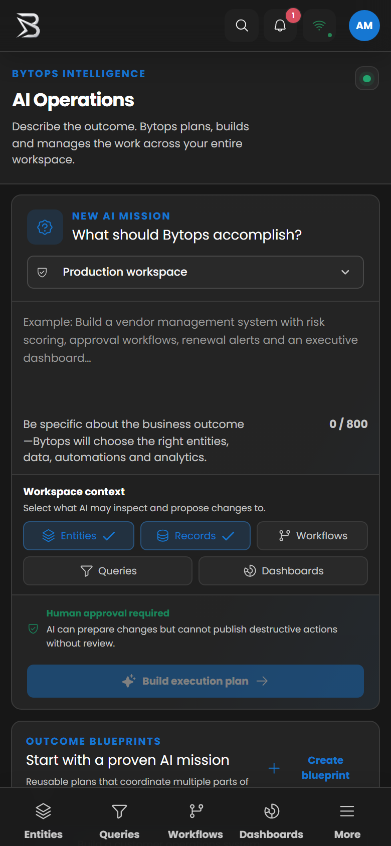 Bytops — KI
